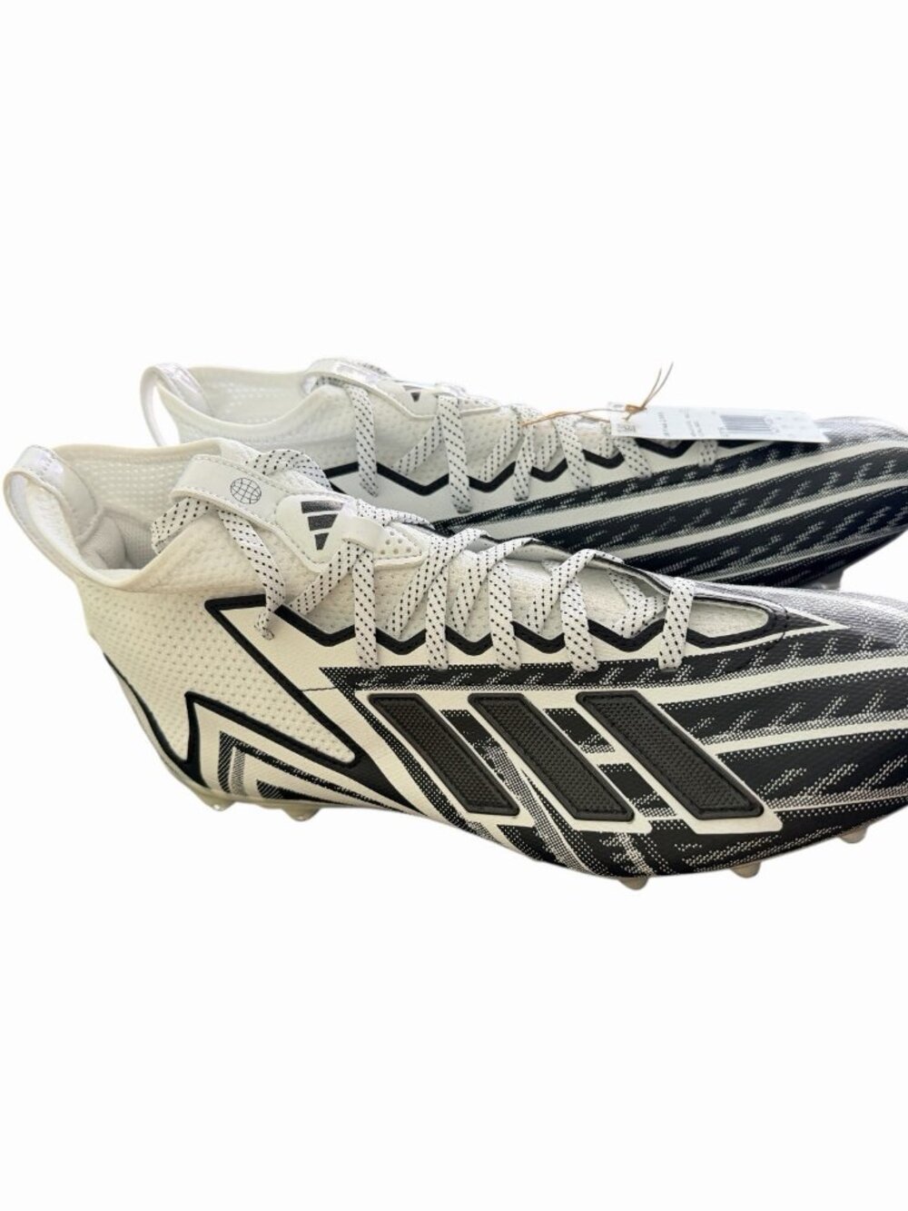 Adidas SM Freak 23 High RFS Football Cleats Black White Mens Size 13 Shoes